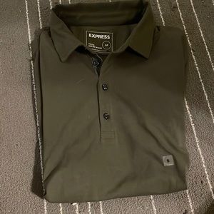 Express Men’s Green Polo - Size small